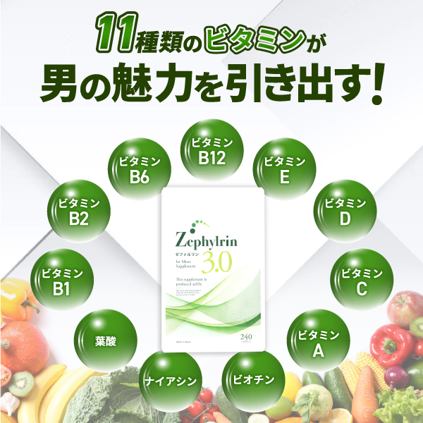 11種類のビタミン